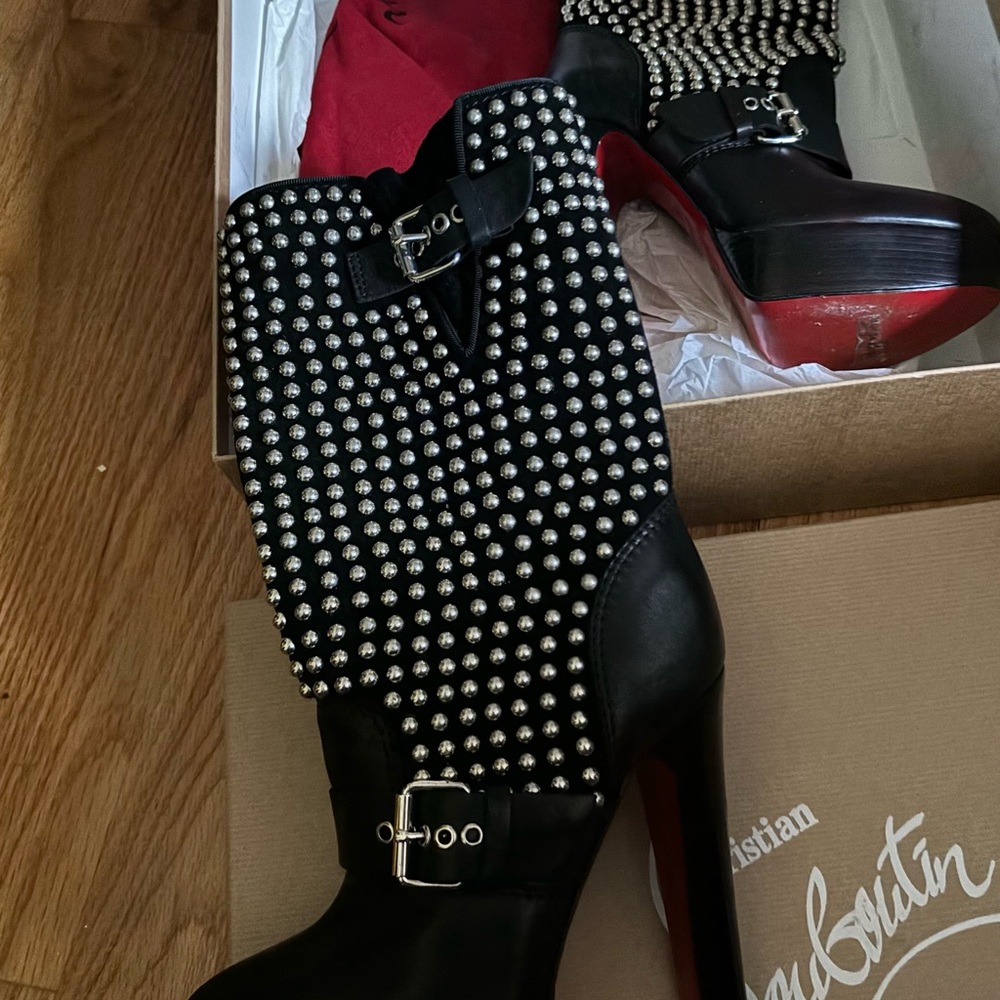 Christian Louboutin Boot Heels - Picture 4 of 6